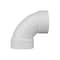 Charlotte Pipe And Foundry Charlotte Pipe Schedule 40 4 in. Hub X 4 in. D Hub PVC 90 Degree Elbow 1 pk PVC003001400 - alternate 3